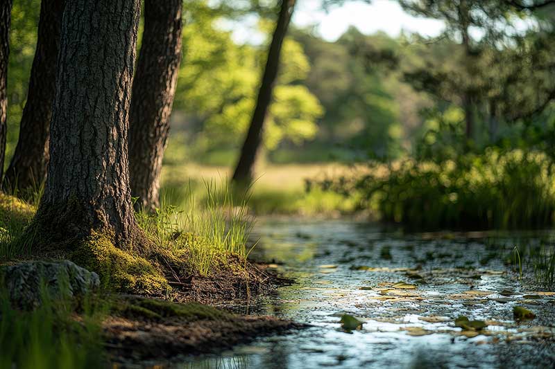 Riparian Trees Work Two Jobs